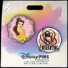 Belle Enchanting Beauty and the Beast 2 Piece Set Disney Pin 155542 picture