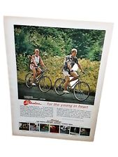1971 Schwinn Bicycle Bike and Old Gold Cigarettes Original Print Ad vintage picture