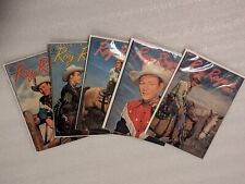 Roy Rogers Four Color Comics #117, 144, 153, 166, 177 VG-F Photo covers 1947 picture