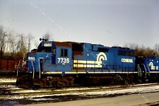 Original (CR) Slide: Conrail 7735 - Abrams, PA 1993 picture