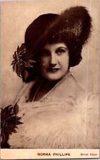 Postcard Portrait Norma Phillips Actress in 1914 Serial Our Mutual Girl    F-001 picture