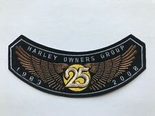 NEW 2008 HOG Harley Davidson Owners Group Patch 25th anniversary 1983 Wings HD picture