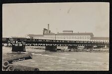 Antique RPPC of M&M Paper Mill in Wisconsin Rapids, WI c1910, Archie Photo picture