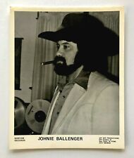 1970s Johnie Ballenger Press Promo Photo Country Musician Cigar Cowboy Hat picture