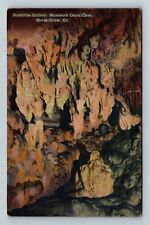 Horse Cave KY-Kentucky, Stalactite Gallery, Mammoth Cave, c1951 Vintage Postcard picture