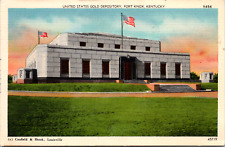 Fort Knox Kentucky KY United States Gold Depository Vintage C. 1940's Postcard picture