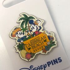 2022 Disney Parks Caribbean Beach Resort Mickey & Minnie Mouse OE Pin - NEW picture
