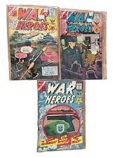 War Heroes Lot Of 2 Vintage - Charlton Comics picture