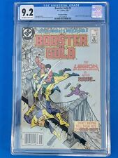 booster gold 8 cgc 9.2 1st app of the chiller James DCU Spec NEWSSTAND picture