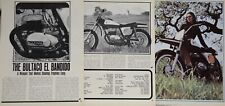1968 Bultaco El Bandido Motorcycle 6p Test Article picture