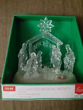 Lighted Musical Nativity LED picture
