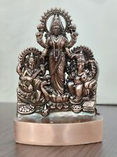 Laxmi Ganesh Saraswati Idol Lakshmi Ganesh Sarasvati Statue Murti 11 Cm Height picture