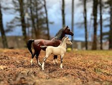 breyer traditional Arabian mare and foal set  picture