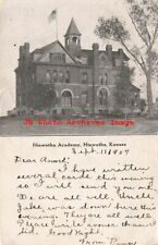 KS, Hiawatha, Kansas, Hiawatha Academy, Exterior Scene, 1907 PM picture