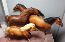 Lot of four Traditional Breyer horses for custom body or play picture