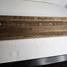 Antique wooden cigar mold press N.D. Picus Eindhoven German Made Collectible  picture