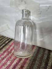 VTG Listerine Bottle 7” H Cork Top Lamberts Pharmacal Company  C1800-1900 picture
