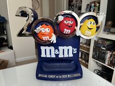 M&Ms Millennial 3 Candy Dispenser 2000 Yellow Red Orange Candies Lights Up  picture