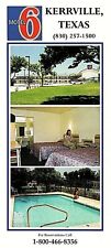 Kerrville, Texas Motel 6, Sidney Baker 43 Room Hotel ~ Kerr County Postcard TX picture