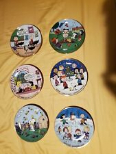 The Peanuts Collector Plates (6 In Total) Peanuts Magical Moments Collection  picture