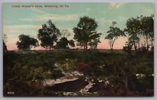 Postcard - Lewis Wetzels Cave Wheeling West Virginia WV Nature vintage 1910s picture