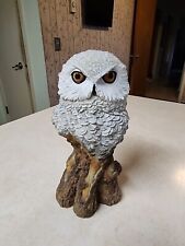 Snowy Night Owl on Stump Second Nature Design 2008 Call of the Wild picture
