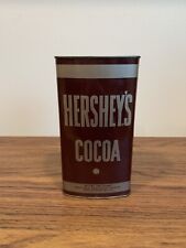 Vintage Hershey’s Chocolate Cocoa Tin One Pound 1LB Item No 51 Empty 1940's-50's picture