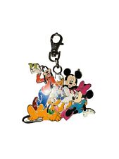 Disney Official 2006 Pin Trading Keychain Mickey Goofy Minnie Donald Pluto picture