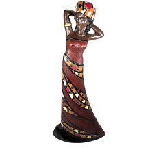 Vintage Enesco 1999 Mahogany Princess Statuette “Inspired” #677302 11