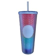 Starbucks Summer 2020 Studded Rainbow Pride Tumbler 24oz Venti Cold Cup New picture