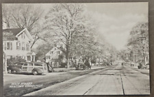 Newtown  CT view on Main Street w 