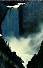 Postcard Yellowstone River, Lower Falls from Artist Point, Yellowstone, WY picture