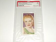 1936 CARRERAS FILM STARS BY FLORENCE DESMOND #8 GINGER ROGERS PSA 7 picture