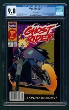 RARE Ghost Rider #1 (1990) CGC 9.8 White NEWSSTAND Variant 1st Dan Ketch picture