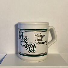 Michigan State University (MSU) East Lansing Coffee Mug / Green, Gold, White picture