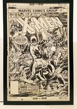 Uncanny X-Men #109 by Dave Cockrum 11x17 FRAMED Original Art Poster Marvel Comic picture