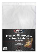 BCW Photo Print Sleeves (100 SLEEVES) Polypropylene Bags 9