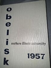 Southern Illinois University 1957 Obelisk Year Book Carbondale Illinois IL picture