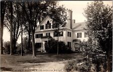 RPPC Quillcote Summer Home Of Kate Douglas Wiggin Hollis Maine Postcard JB26 picture