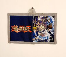 Yu-Gi-Oh Bifold Wallet Blue & Gray 1996 Shonen Jump Kazuki Takahashi VTG picture