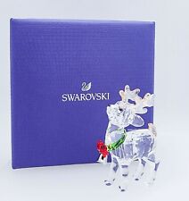 New SWAROVSKI 5532575 Holidays Santa's Reindeer Figurine Deco Display Collector picture
