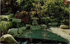 Postcard Descanso Gardens La Canada Japanese Tea Garden California [bm] picture
