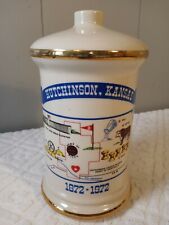 McCormick Whiskey Decanter Vtg 1872-1972 Hutchinson KS Centennial Ceramic 8