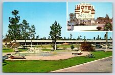 Motel Jesup Georgia GA Rtes #301 & 25 Ga 38 Chrome Postcard picture