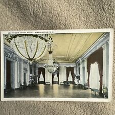 East Room, White House Washington DC Vintage Postcard 1920s White Border picture