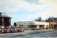 1950s NJ Maplewood Woolley Coal Co Fleet Trucks Fuel Storage 6x9 postcard picture