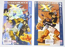 Ultimate X4 1, 2 Marvel Comic X-Men Fantastic Four COMPLETE SET 2006 EXCELLENT picture