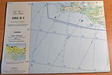 VTG ONC D-1 Edition 10-GSGS Operational Navigation Chart Aeronautical Map 1983 picture