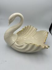 Lenox Swan Trinket Dish Bowl Figurine 1950-1959 Vintage Retired Made in USA picture