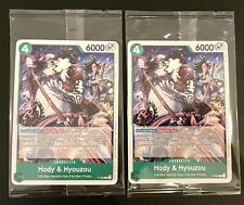 One Piece Card Game English Hody & Hyouzou (Pirates Party Vol. 6) P-062 X2 picture